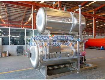 沙丁魚罐頭水浴殺菌鍋